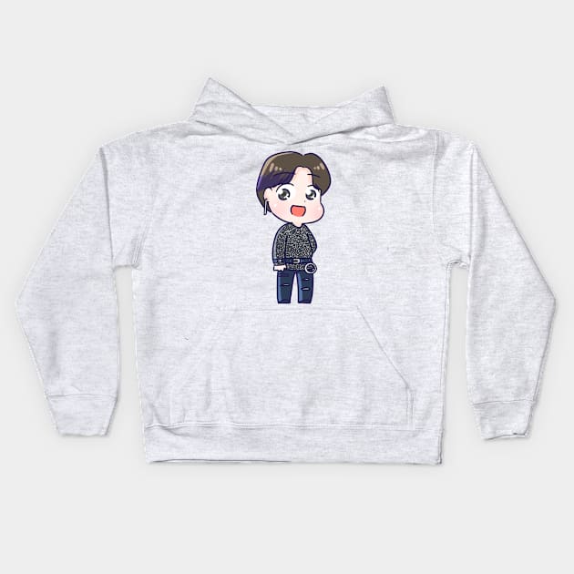 J hope fake love Kids Hoodie by Oricca